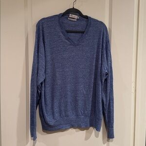 Peter Millar Crown Cool Extra Fine Merino Wool Linen Sweater Size XXL